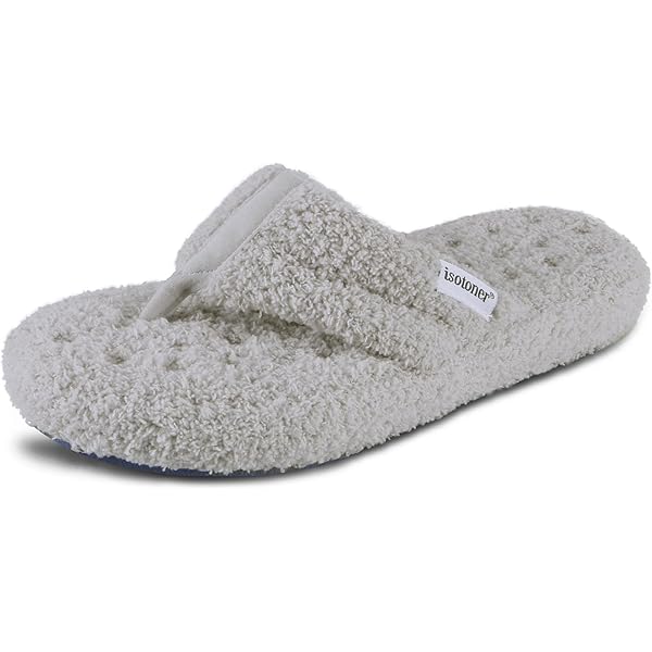 Memory Foam Slippers Katliu Women's Fluffy Slippers - Closed Toe Faux Fur Memory Foam House Slippers With Non-Slip Sole Cozy Indoor Footwear