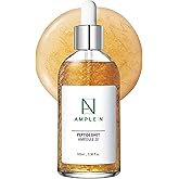 AMPLE:N Peptide Shot 2X Ampoule – Intensive Age Defying Concentrate Face Serum with Peptide Threads – Erasing Wrinkles and Improve Firmness – Lifting Sagging Skin – Plump, Repairs Skin, 3.38 fl.oz.