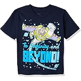 Disney Boys Toy Story Buzz Lightyear Infinity & Beyond! Short Sleeve TeeT-Shirt