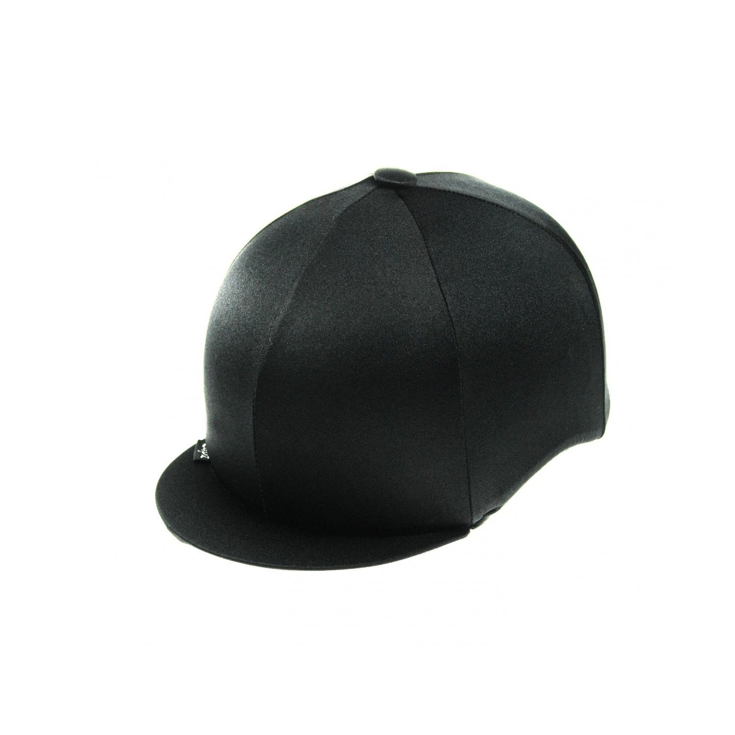 Capz Plain Lycra Cap Cover Black - Black, Standard