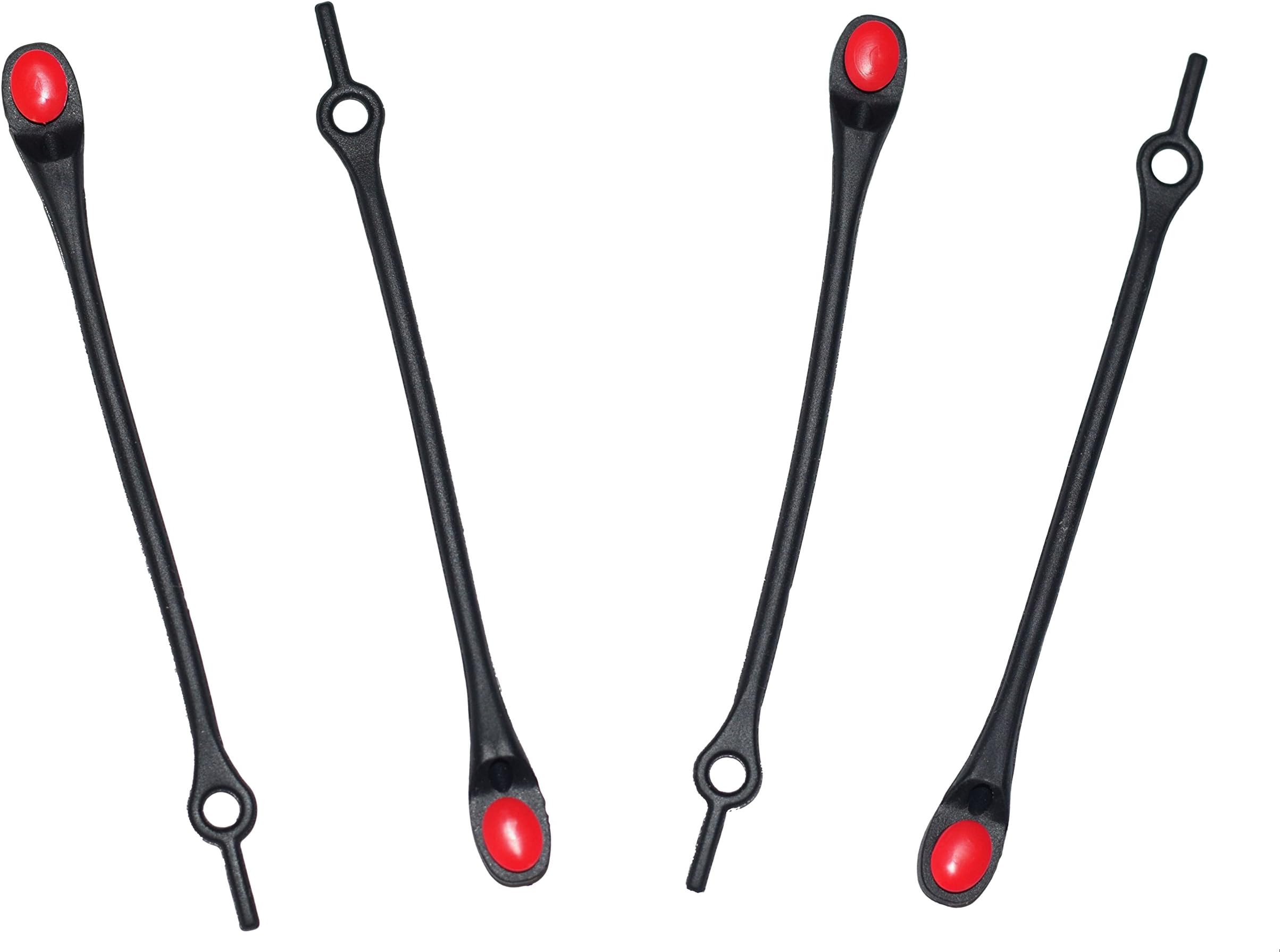 SPETZ No Tie Silicone Shoe Laces:- One Size Fits All - Perfect for Sports, Sneakers and Formal Shoes (14 Spetz in one Box) 100% Satisfaction Guaranteed