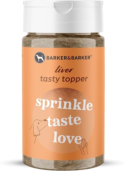Barker & Barker Tasty Dog Food Topper Liver Pot 160g for Picky Eaters