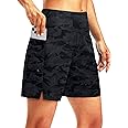 G Gradual Women's 7" Long Swim Board Shorts High Waisted Quick Dry Beach Swimming Shorts for Women with Liner Pockets