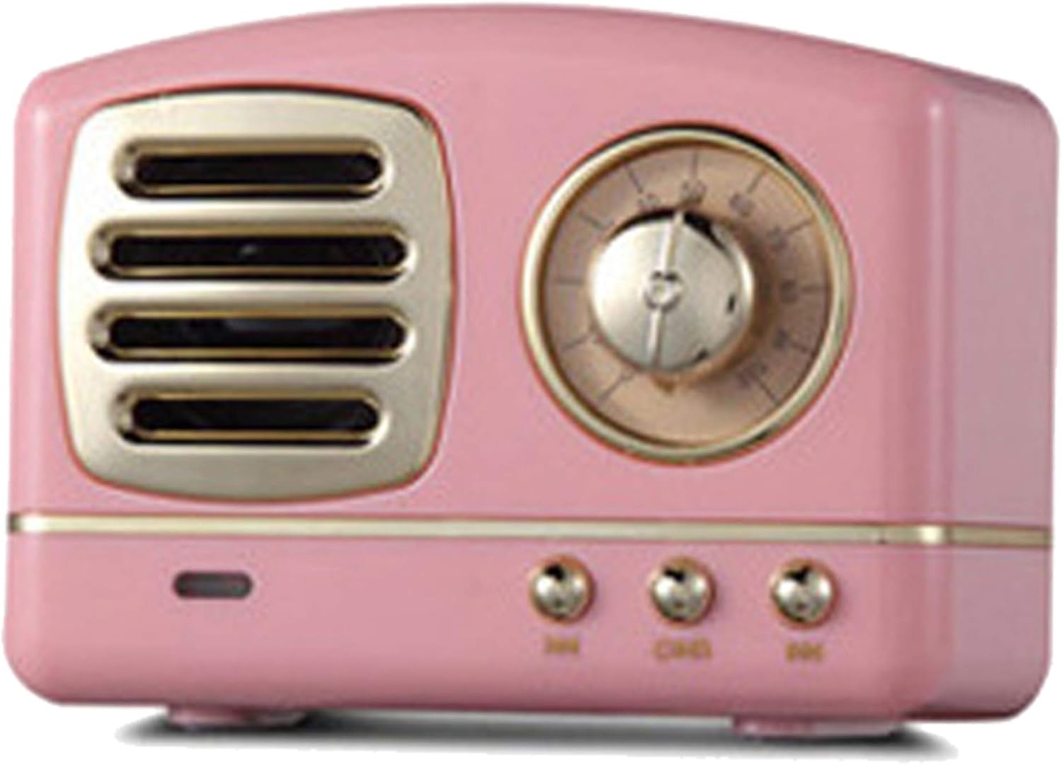 DXIA Vintage Radio Retro Bluetooth Speaker, Portable Radio Bluetooth Speakers, Mini Speaker with