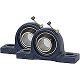 2 Pieces- UCP204-12, 3/4 inch Pillow Block Bearing Solid Base,Self-Alignment, Brand NEW!
