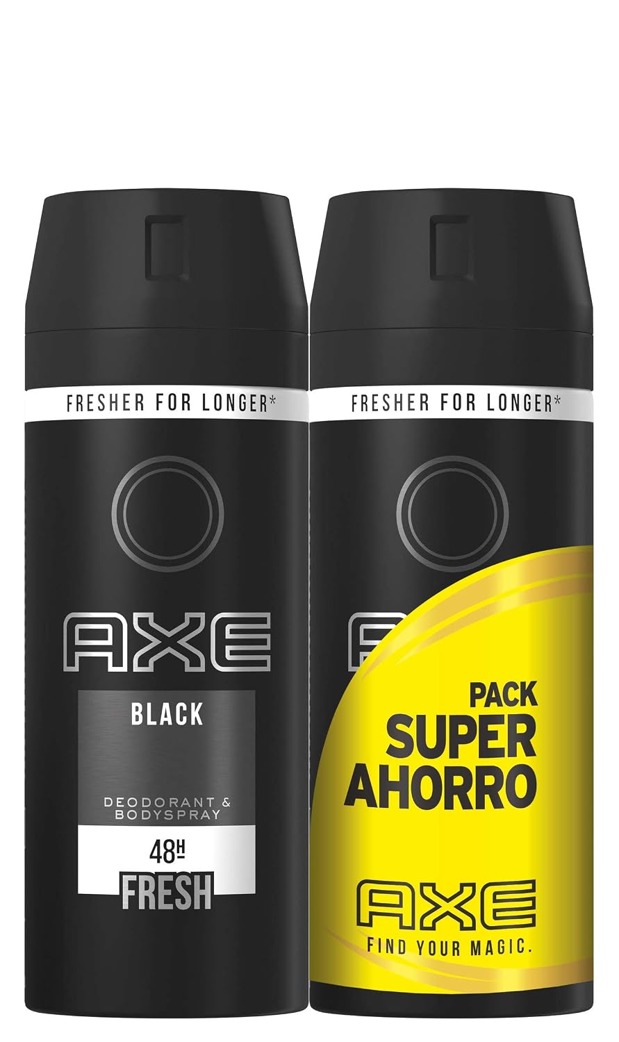4 Desodorantes Axe Black