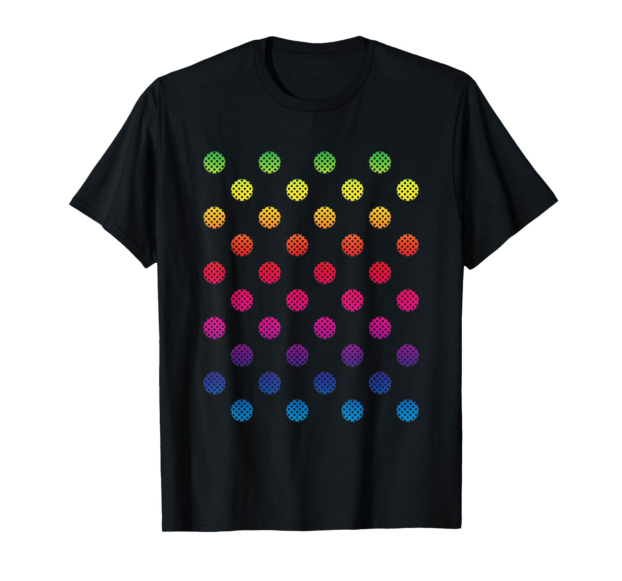 September 15th dot day multicolor rainbow polka dot T-Shirt