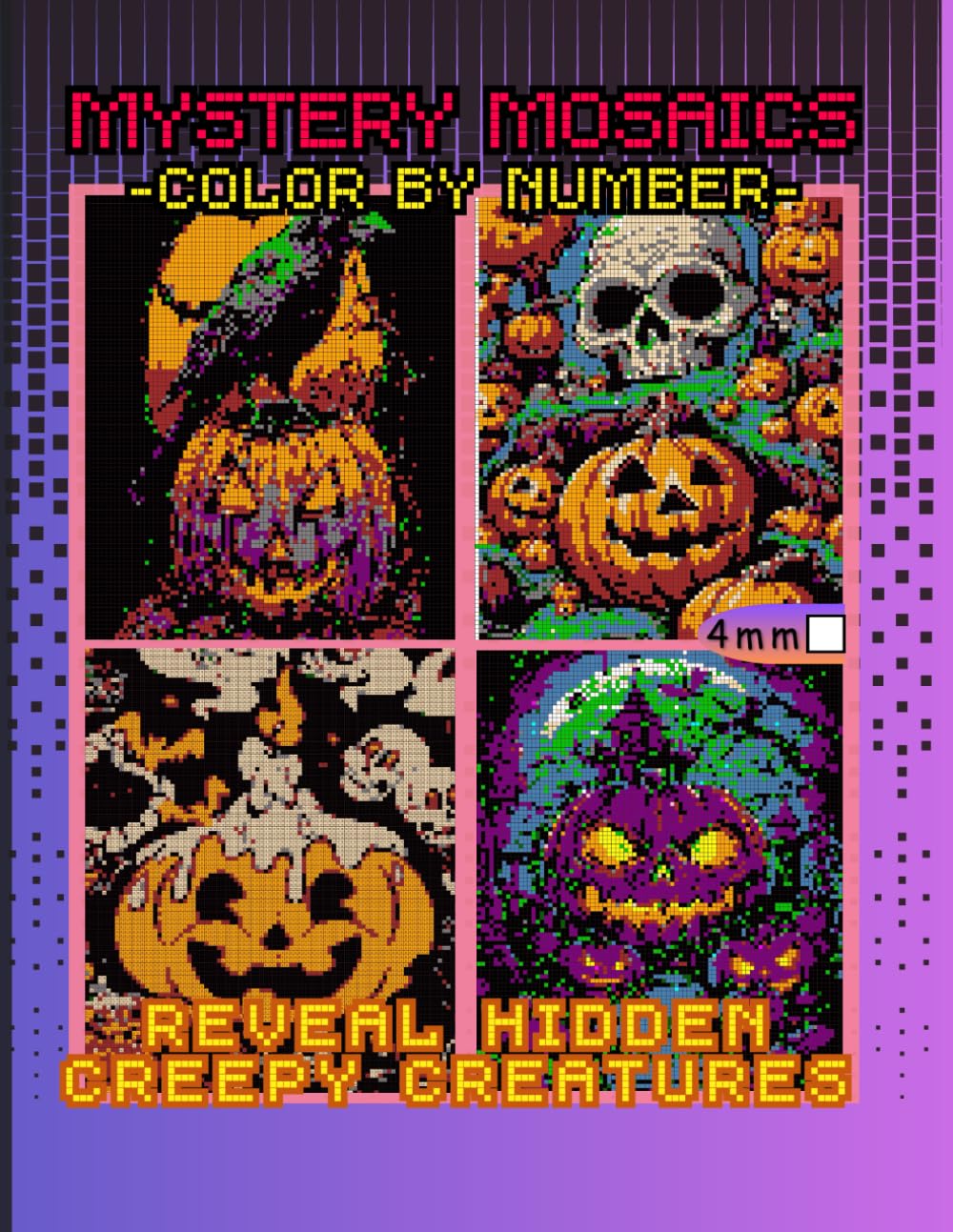 Mystery Mosaics Color by Number Reveal Hidden