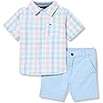Tommy Hilfiger boys 2pc Shirt Short Set