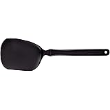 DreamfarmChopula 12-Inch Spatula, Non-Stick Safe, Super Flexible, Sit-Up Design, Strong Flat Edge for Easy Food Separation, Heat Resistant, Black Cooking Spatula - DFM-CU3710