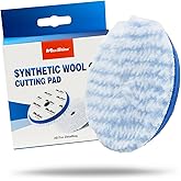 Maxshine 3" Universal Synthetic Wool Cutting Pad – Durable Hook & Loop Pad for Heavy-Duty Use – Compatible with DA & Rotary Polishers – Ideal for Paint Correction & Defect Removal