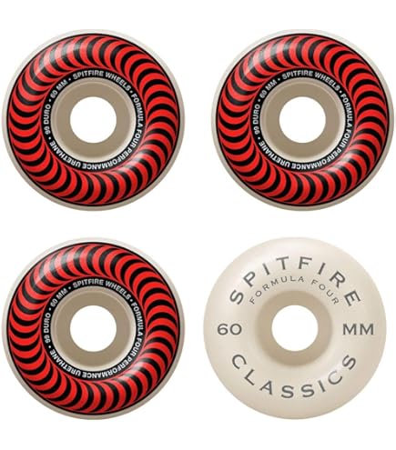 Amazon.com : Spitfire Wheels Formula Four Classic Swirl