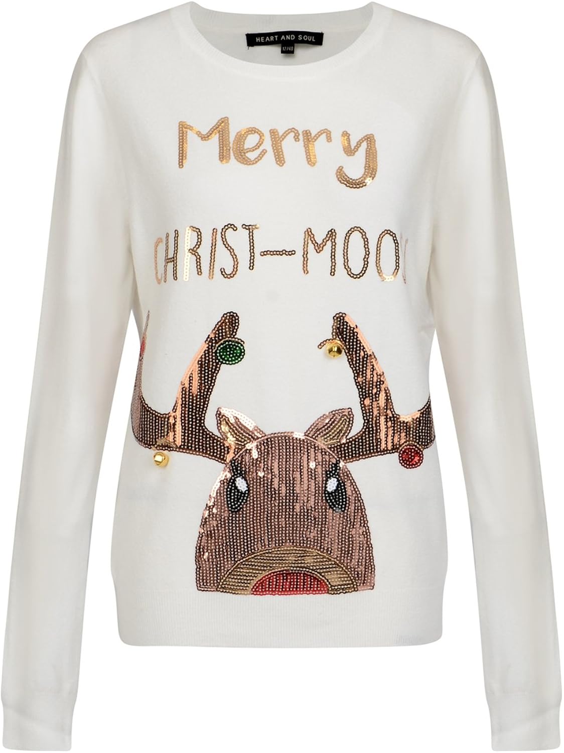 sequin christmas jumper uk