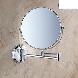 Todos cobre antiguo espejo de aumento/espejo del baño de oro higiénico