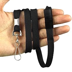 Ollain 25 Pack Breakaway Lanyard with J-Hook Bulk