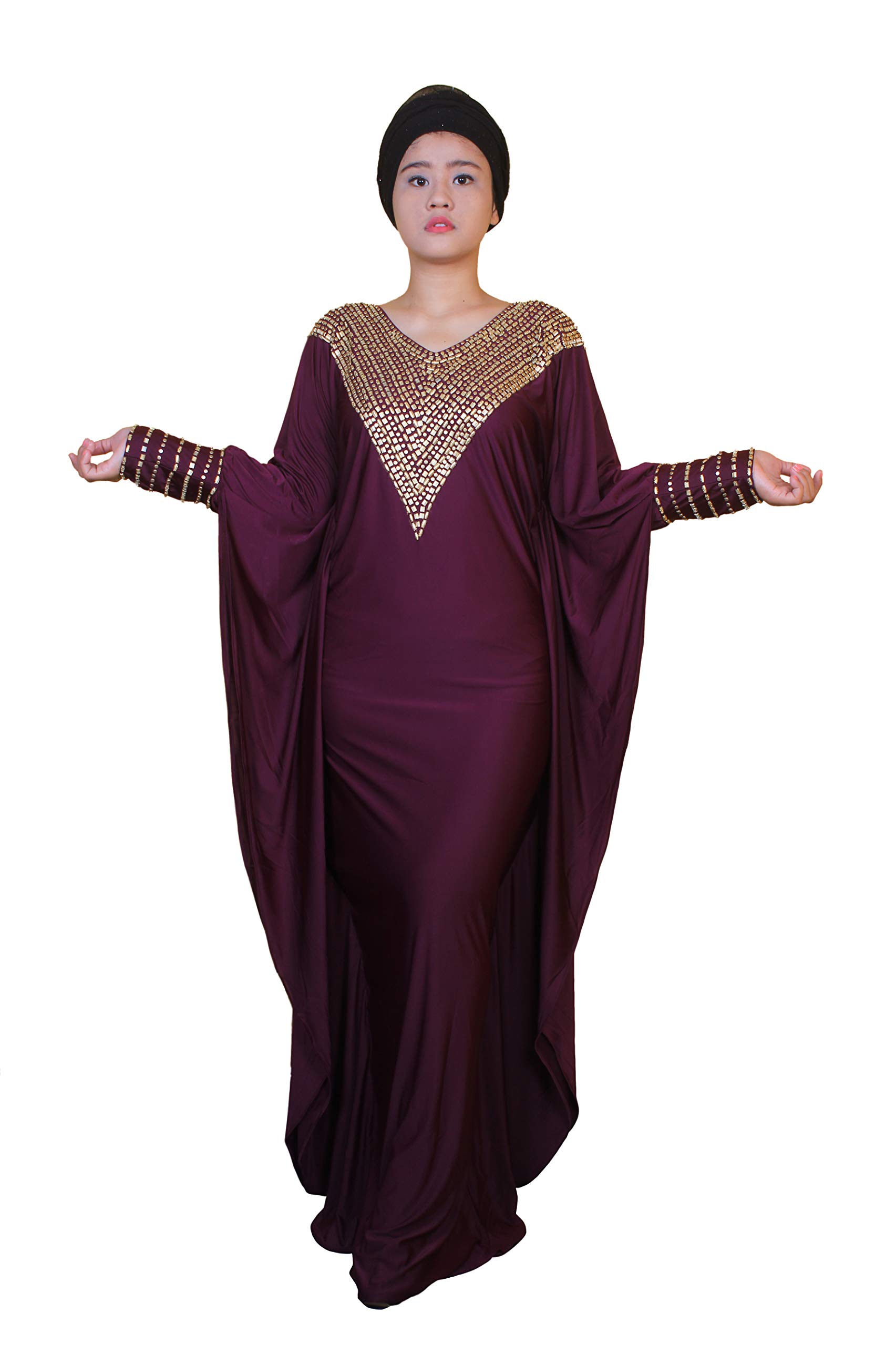 fitted kaftan dress