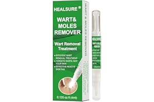 Wart Remover Pen & Skin Tag Remover, 4ml - For Plantar Warts, Common Warts, Corns, Calluses on Hands, Feet & Body - Gentle Fr