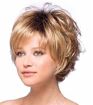 Short Wavy Hair Brown Wig For Beyonce S Hair Style Wig Pixie Cut