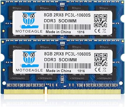 Amazon Pc3 Ddr3 1333mhz 8gb 2枚 ノートpc用メモリ 16gb Pc3l s Ddr3l 1333 Cl9 4pin So Dimm Mac 対応 永久保証 Motoeagle メモリ 通販