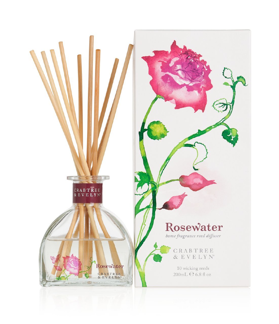 Crabtree & Evelyn Rosewater Diffuser 200 ml Amazon.co.uk Beauty