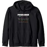 Computer Geek Nerd Gift Funny Programmer Zip Hoodie