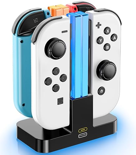 Switch Controller Charger Dock for Nintendo Switch Joycon, Joy con