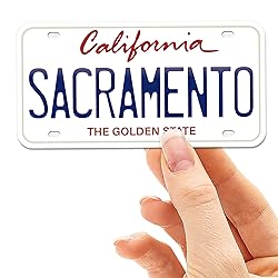 California License Plate Stickers for
