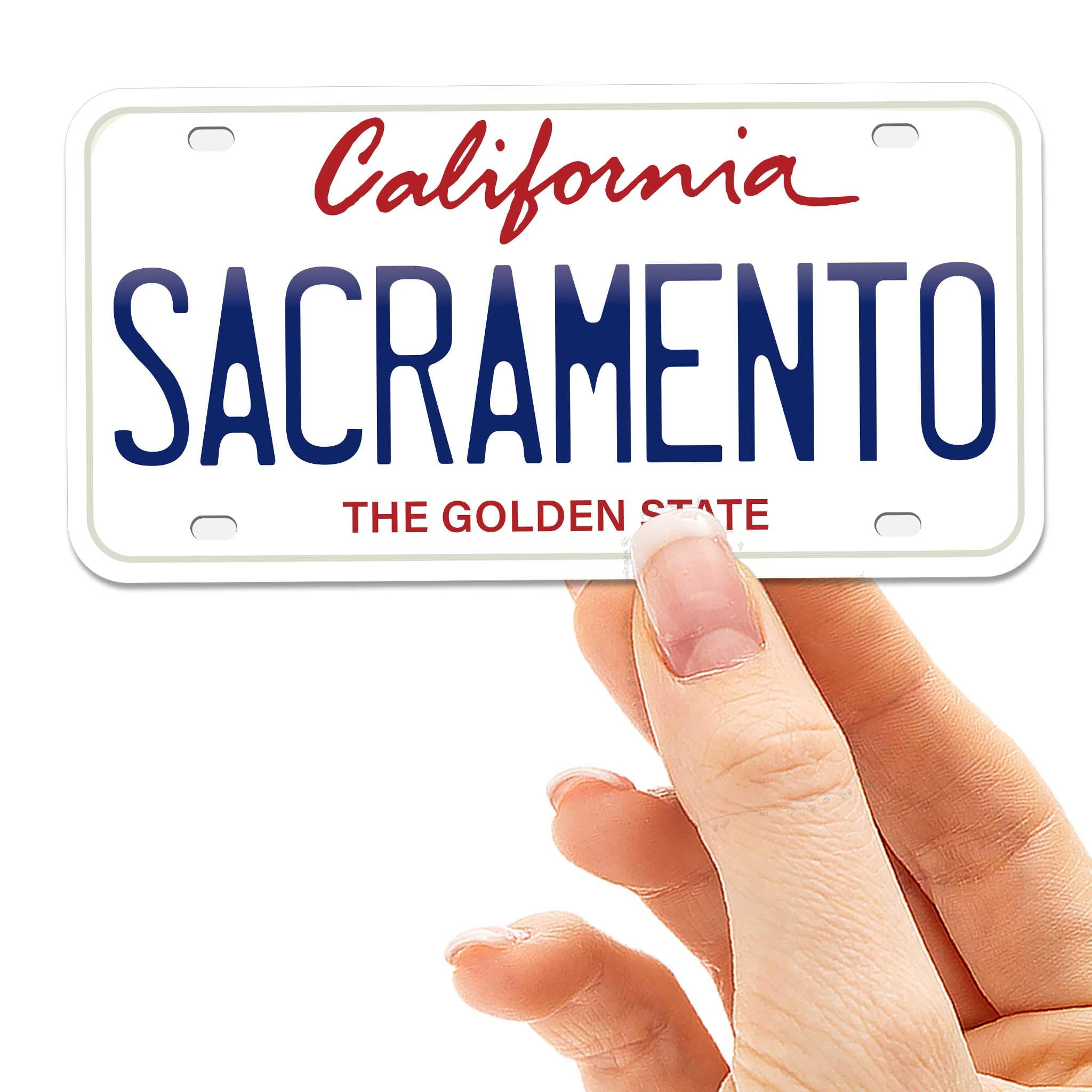 California License Plate Stickers for