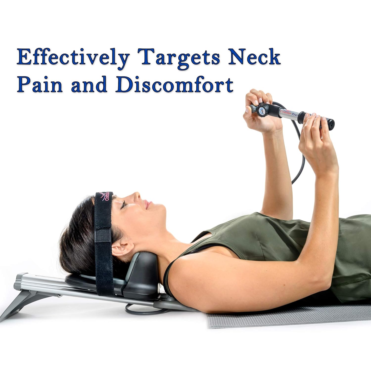 ComfortTrac Deluxe Home Cervical Traction Kit 2.0 – Includes bonus Carrying Case- Helps relieve pain from neck aches, Cervicalgia, Degeneration of disc, Spondylosis and more!: Industrial & Scientific
