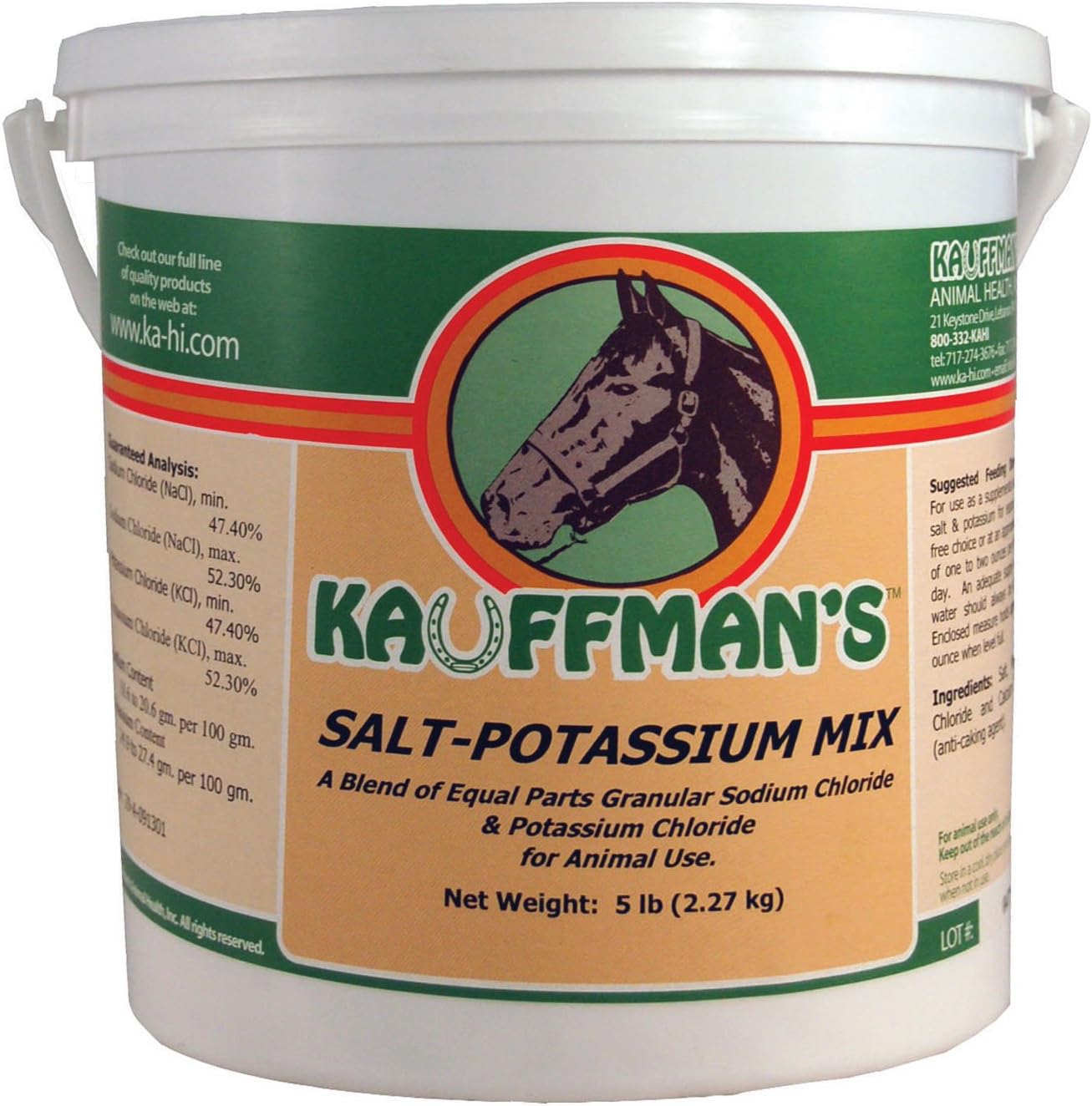 Kauffman's Salt Potassium Mix 5 lb