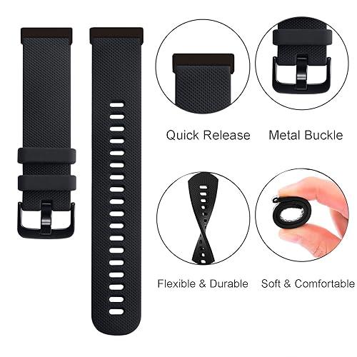 Amazon Fitbit Fitbit Versa Accessories 3-Pack Sport Bands