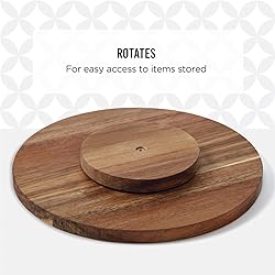 Copco 5273960 Acacia Wood Lazy Susan, 10-Inch