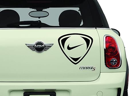 Amazon ナイキ ブラック Sk8 サーフ スノー ウォーター バイク ブランド 自動車用デカール バンパーステッカー ステッカー デカール 車 バイク