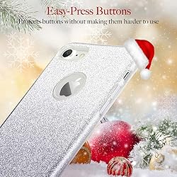 ESR iPhone 7 Case,Glitter Sparkle Bling Case [Three