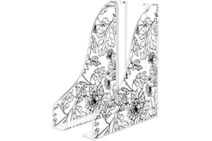 PETTYELF Shower Splash Guard 2pcs, Acrylic Splash Guards for Bathtub Shower Waterproof Self-Adhesive Large Corner Guards Water Stopper Barrier for Washing Basin Tubs Kitchen Sinks (Big Flower Pattern)