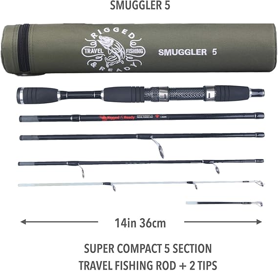 compact travel fishing rod