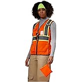 AYKRM 11 color Ladies High Vis Reflective Safety Vest for Women