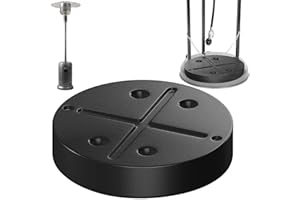 FIRDNYOHS Outdoor Patio Heater Sand Box Water Box Weight Bladder Patio Heater Accessory Weight, Maximum Capacity 25 lbs to Stabilize Patio Heater Heavy Base, Suitable for Most Umbrella Patio Heaters