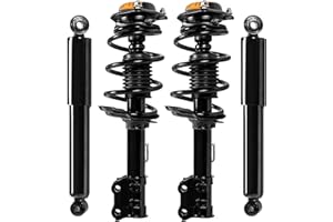 Peforway Front and Rear Complete Struts Spring Assemblies Shock Absorbers Compatible with 2011-2016 Hyundai Elantra (Set of 4)
