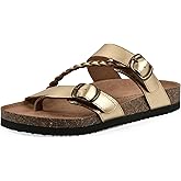 WHITE MOUNTAIN Women's Hammy Braided Signature Comfort-Molded Footbed Sandal