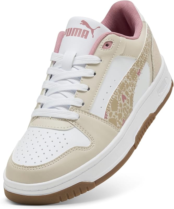 Jugendliche Rebound Slam Winter Safari Sneakers 39, Silver Fog Birch White Beige — Foto 6 von 6