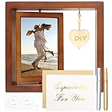 E-Bro Double Sided Rotating Floating 4x6 Rustic