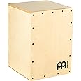 Meinl Percussion Jam Cajon Box Drum with Snare and Bass Tone for Acoustic Music — Made in Europe — Baltic Birch Wood, Play with Your Hands, 2-Year Warranty, Natural (SCAJ50NT)