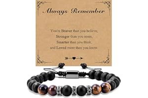 INNGEROO Christmas Gifts for Men Mens Bracelet Stocking Stuffers Mens Gifts Bracelets for Men Mens Stocking Stuffer Valentines Day Anniversary Birthday Gifts for Men Him Boyfriend Husband from Wife