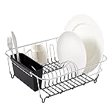 Sweet Home Collection 2 Piece Dish Drying Rack Set