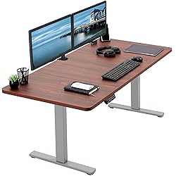 VIVO Electric 60 x 30 in Standing Desk, Memory