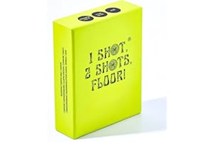 1 Shot, 2 Shots, Floor! Card Games for Parties - 150 Cards & 6 Categories | Games for Party, Game Night, 21st Birthday, Bachelorette Party Games