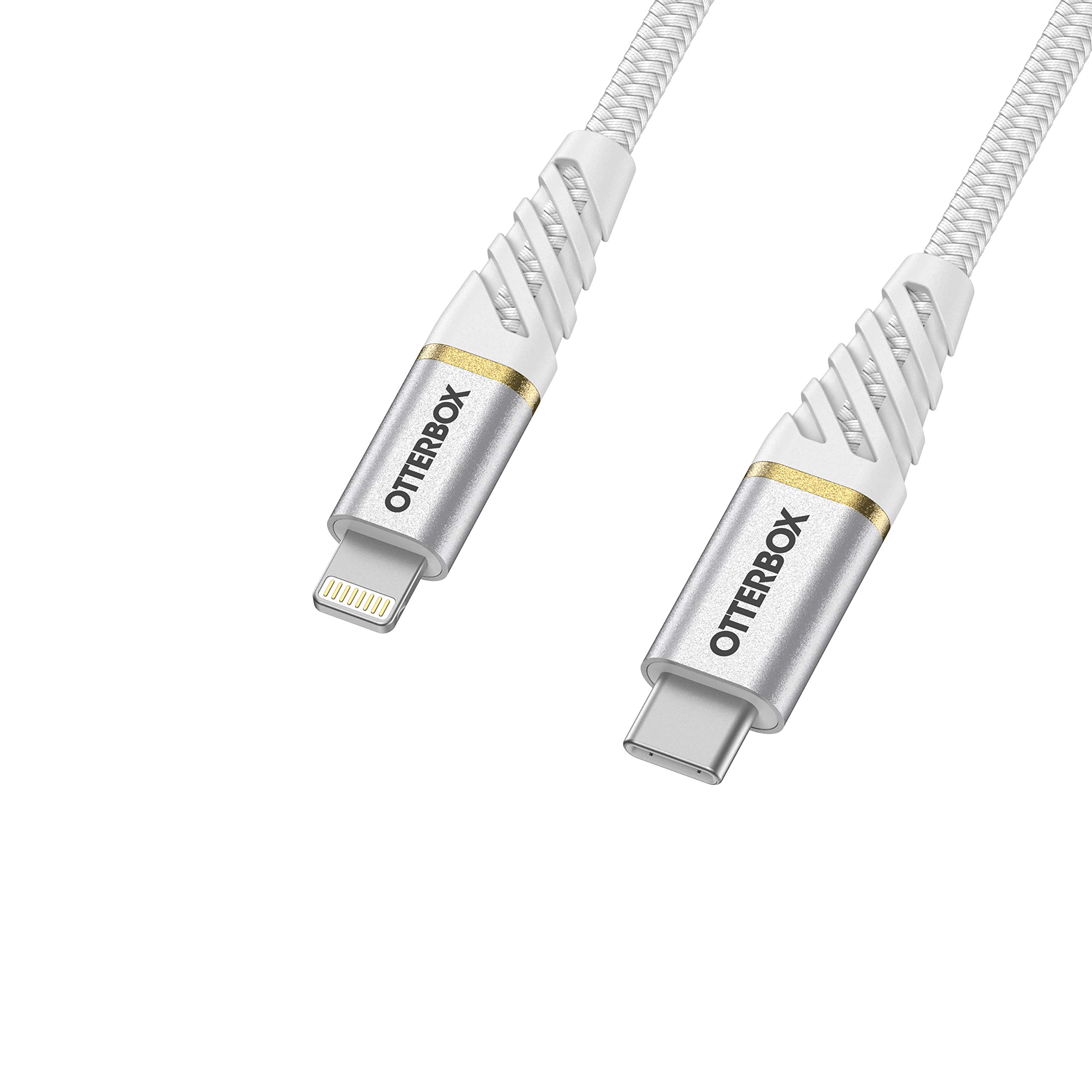 OtterBox Performance Fast Charge Cable Lightning to USB-C 3.3FT - White