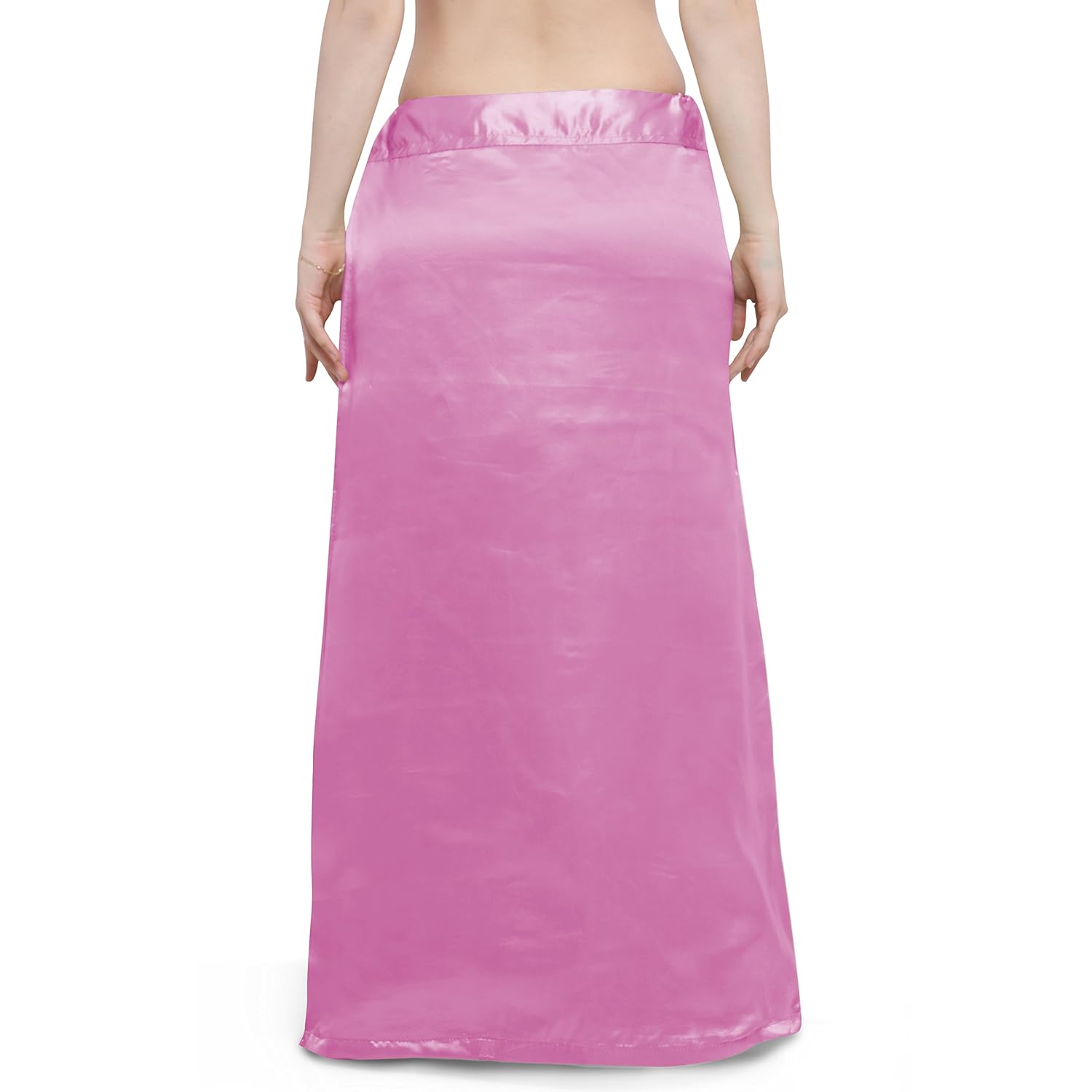 ziya premium satin petticoat with attached pure cotton inner