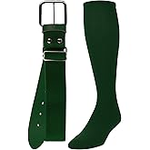 TCK Baseball or Softball Sock/Belt Combo- Youth & Adult Sizes for Boys and Girls Men and Women